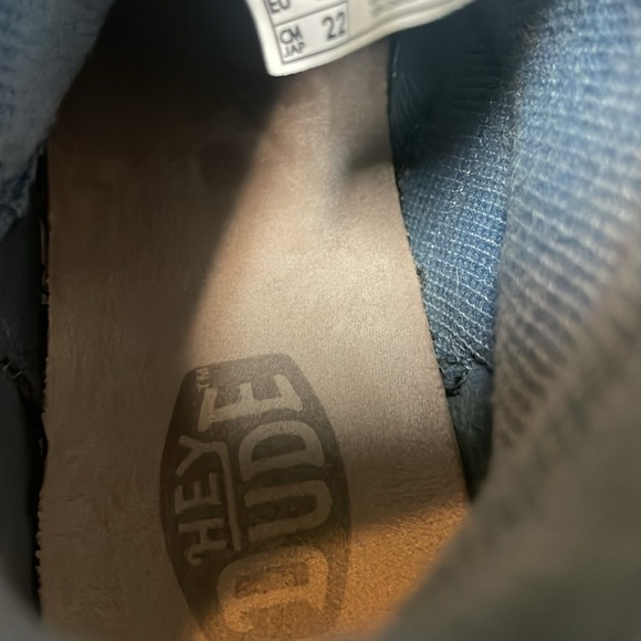 GUC Hey Dude Youth Bradley Boots in Black Sz Y4 - Picture 10 of 11